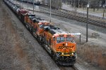 Crude oil empties roll west